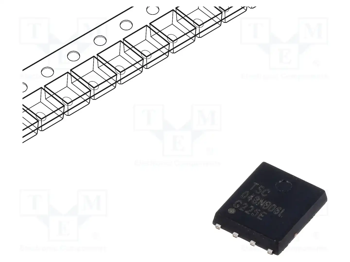 TAIWAN SEMICONDUCTOR TSM048NB06LCR RLG — Транзисторы с каналом N SMD