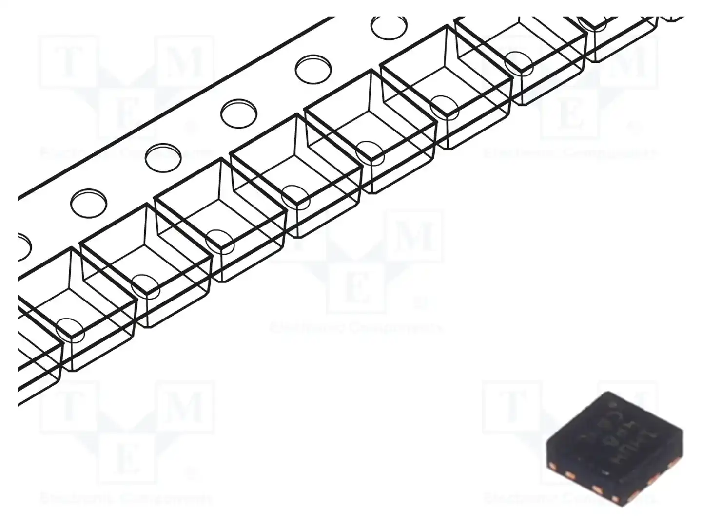 Texas Instruments TVS1800DRVR — Диоды TVS SMD однонаправленные