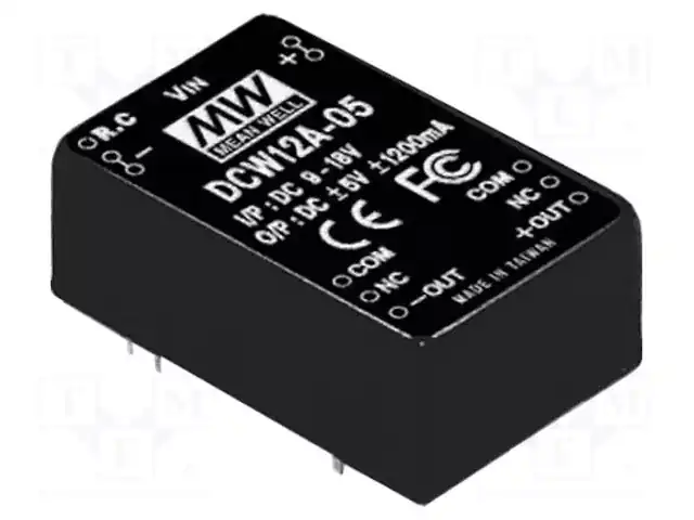 MEAN WELL DCW12C-12 — Преобразователи DC/DC