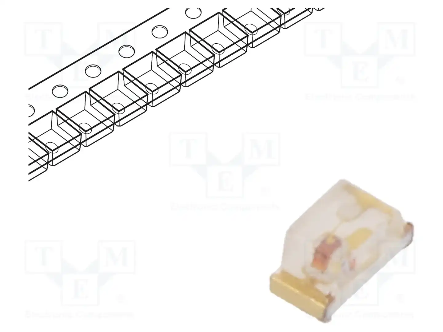 KINGBRIGHT ELECTRONIC KPT-1608EC — Светодиоды SMD цветные