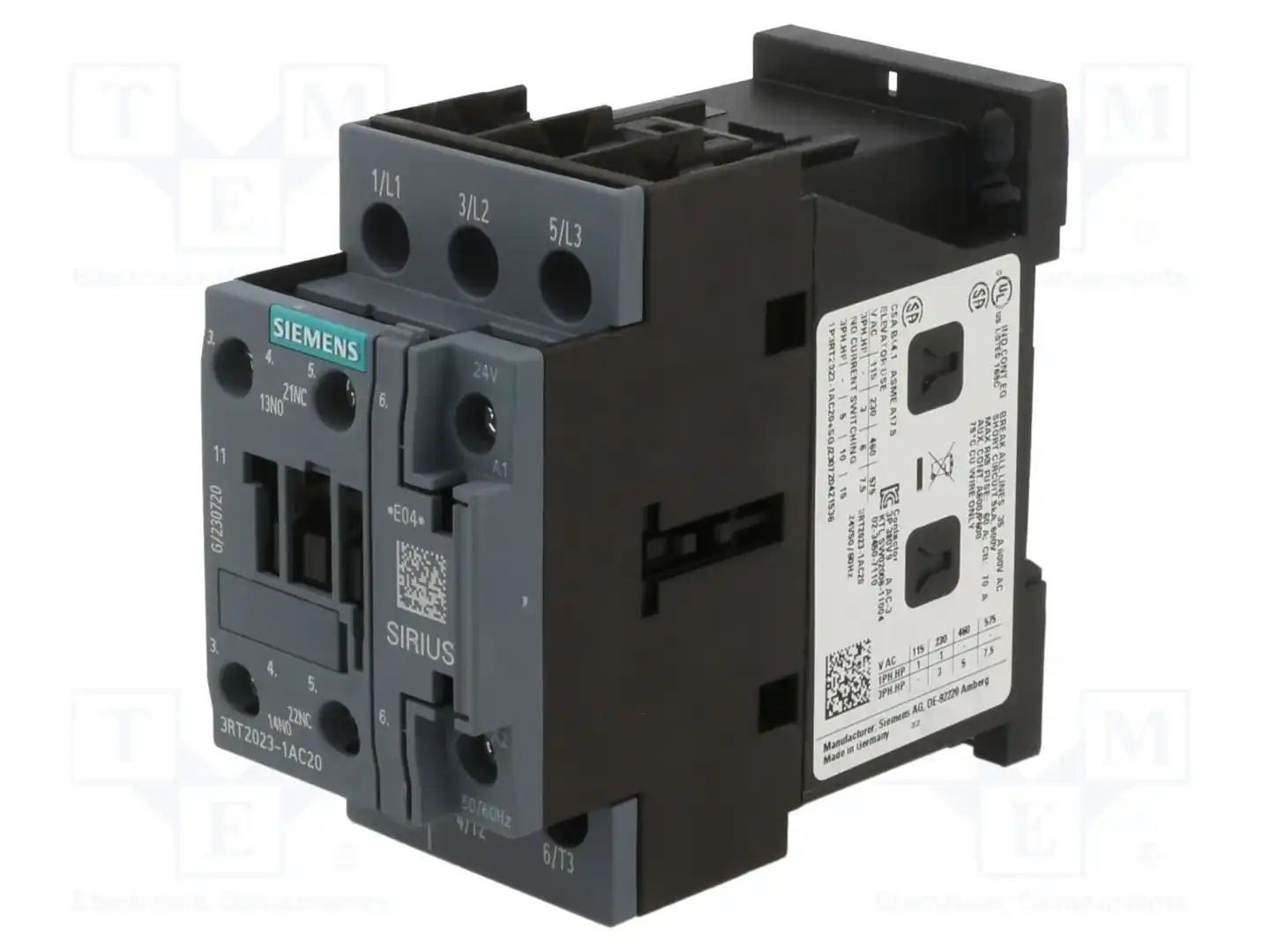 SIEMENS 3RT2023-1AC20 — Контакторы - главные модули