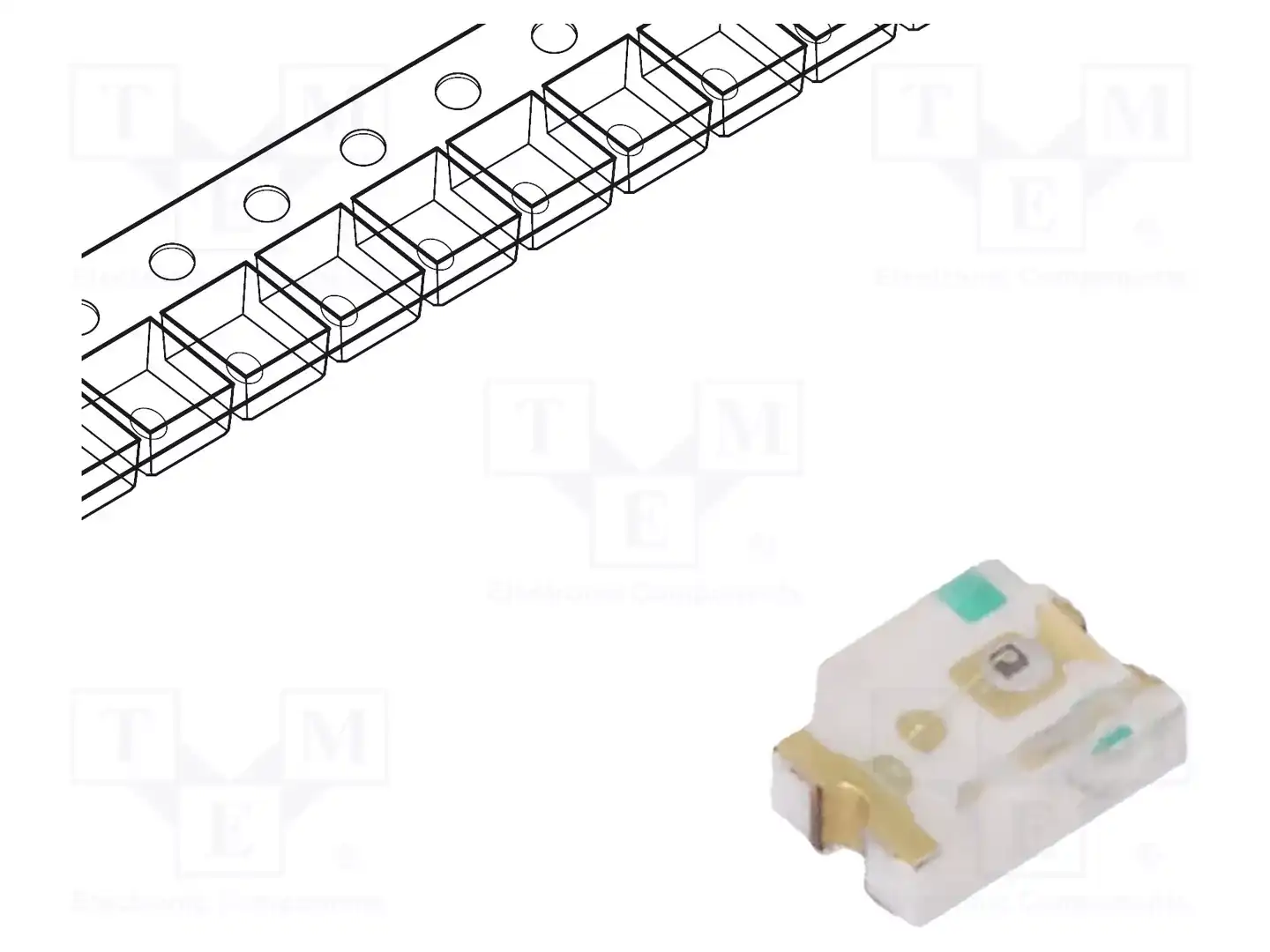 EVERLIGHT 17-21SYGC/S530-E2/4T — Светодиоды SMD цветные