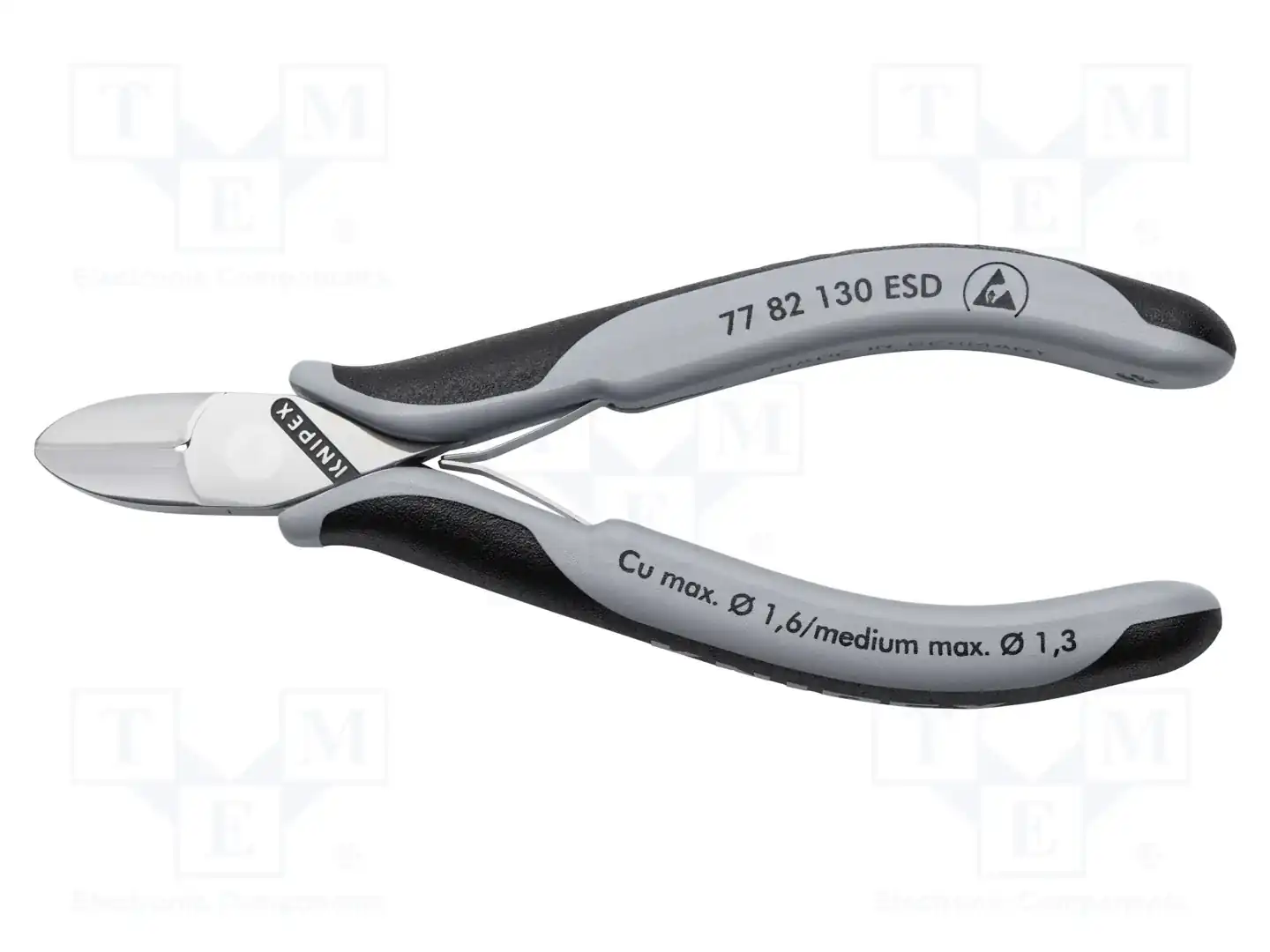 KNIPEX 77 82 130 ESD — Клещи-кусачки для резки