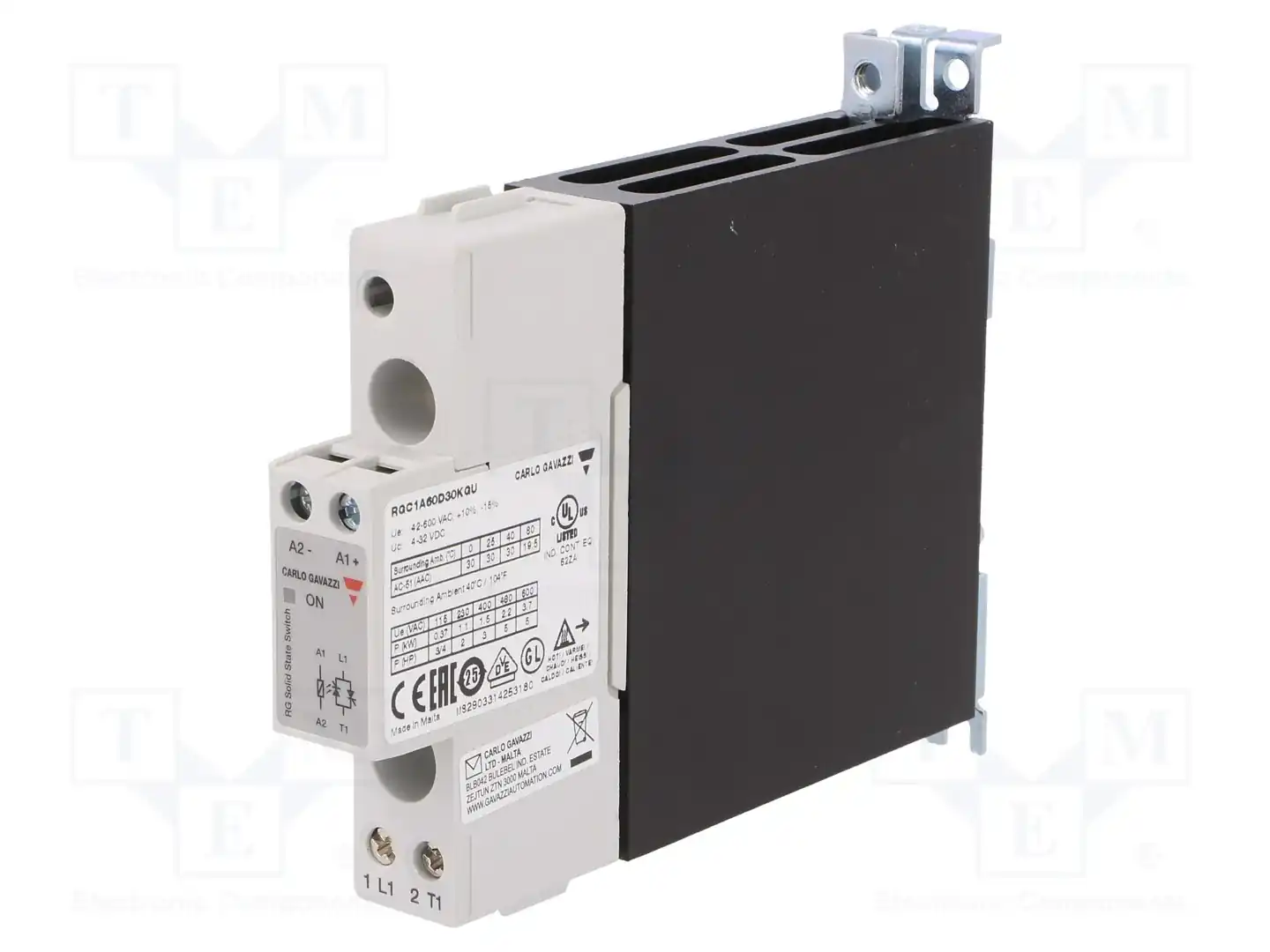 CARLO GAVAZZI RGC1A60D30KGU — Реле SSR однофазные