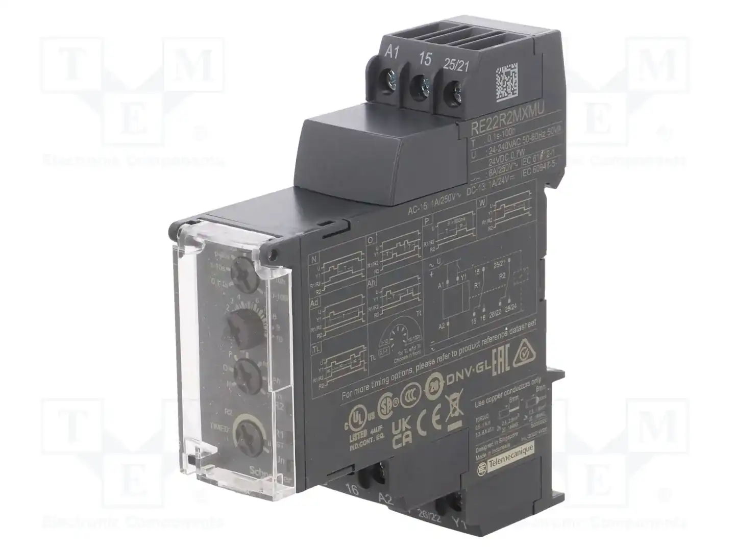 SCHNEIDER ELECTRIC RE22R2MXMU — Временные аналоговые реле