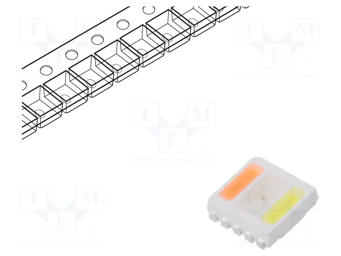 REFOND RF-W2SA50TS-A40W — Светодиоды SMD цветные