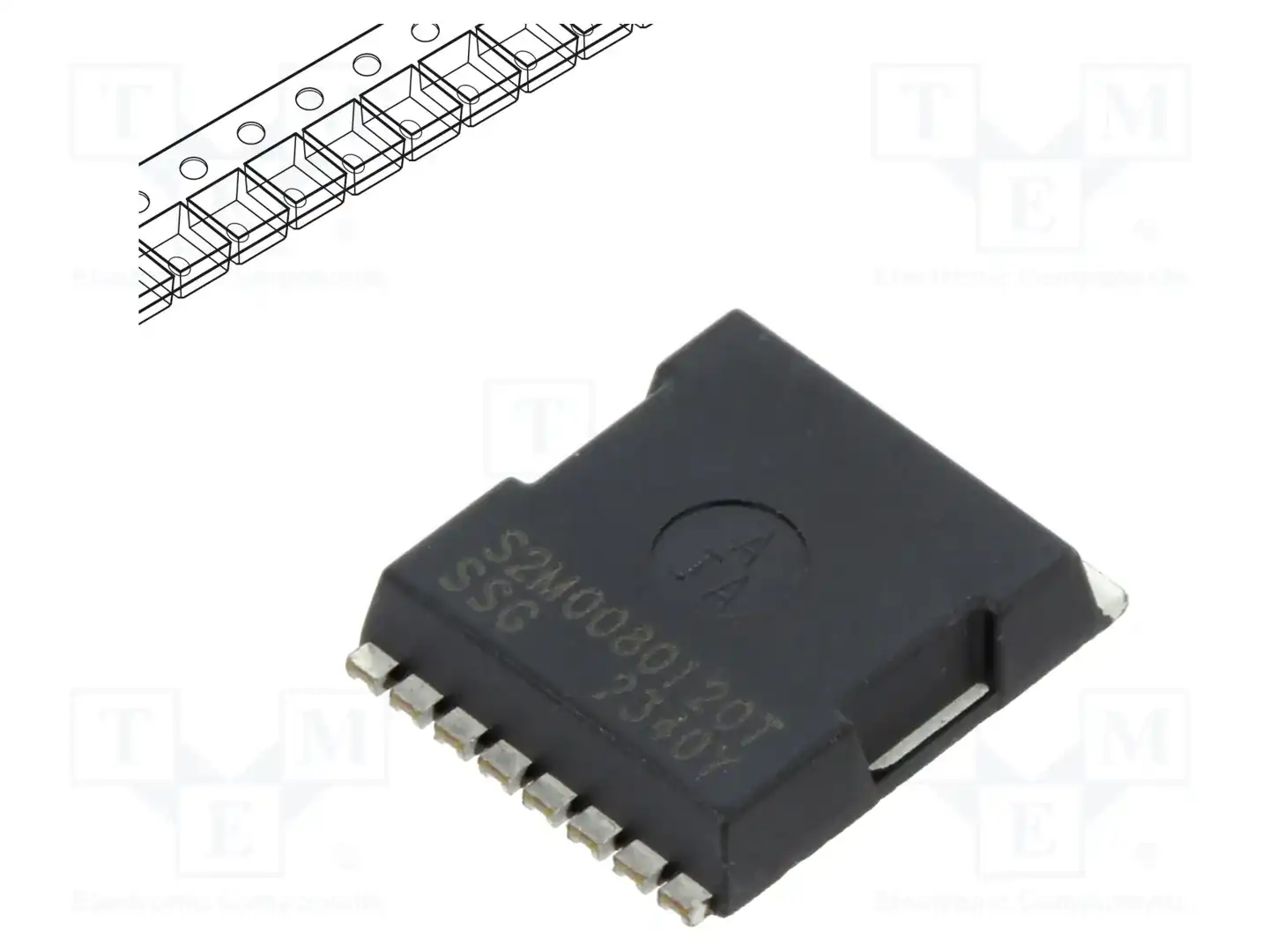 SMC DIODE SOLUTIONS S2M0080120T — Транзисторы с каналом N SMD