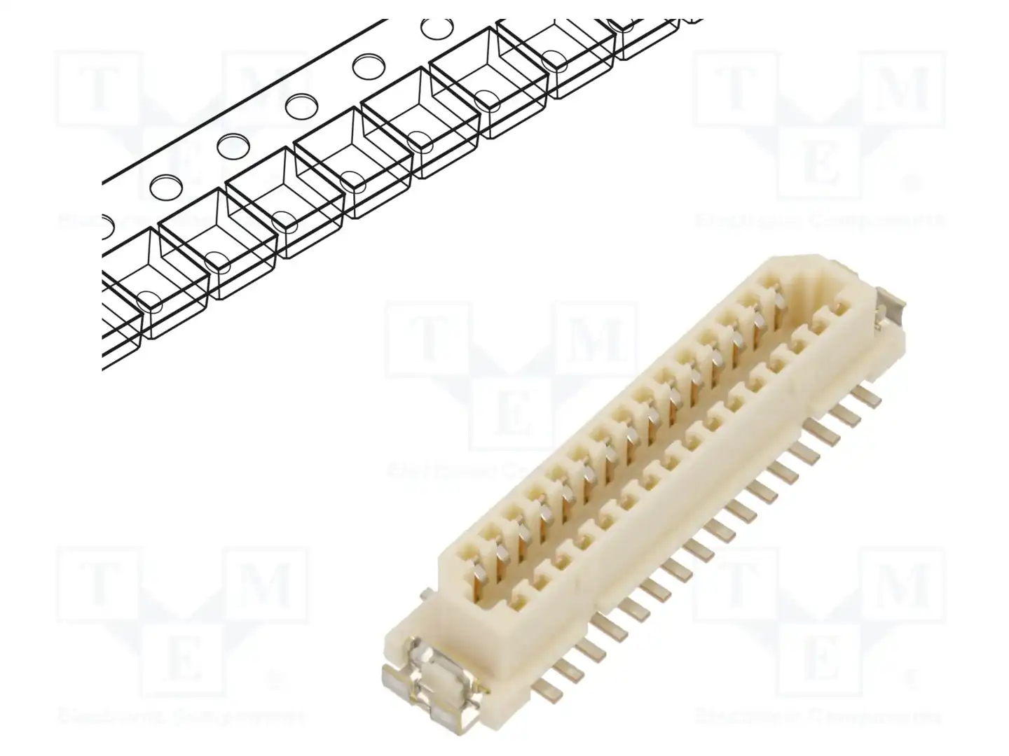 HIROSE DF9-31S-1V(32) — Разъeмы пластина - пластина