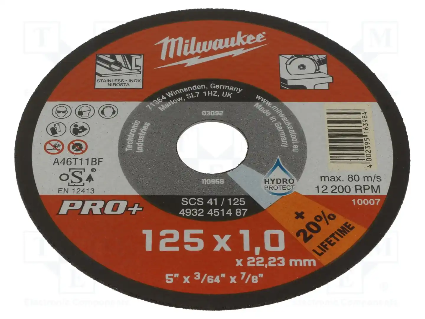 Milwaukee 4932451487 — Диски для резки и шлифовки