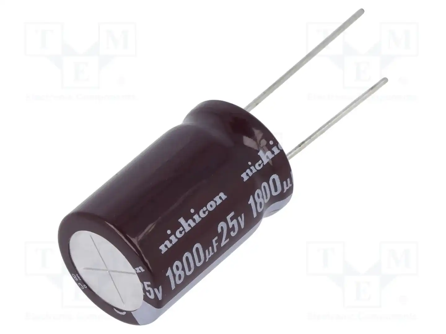 NICHICON UPM1E182MHD6 — Конденсаторы электролитические THT