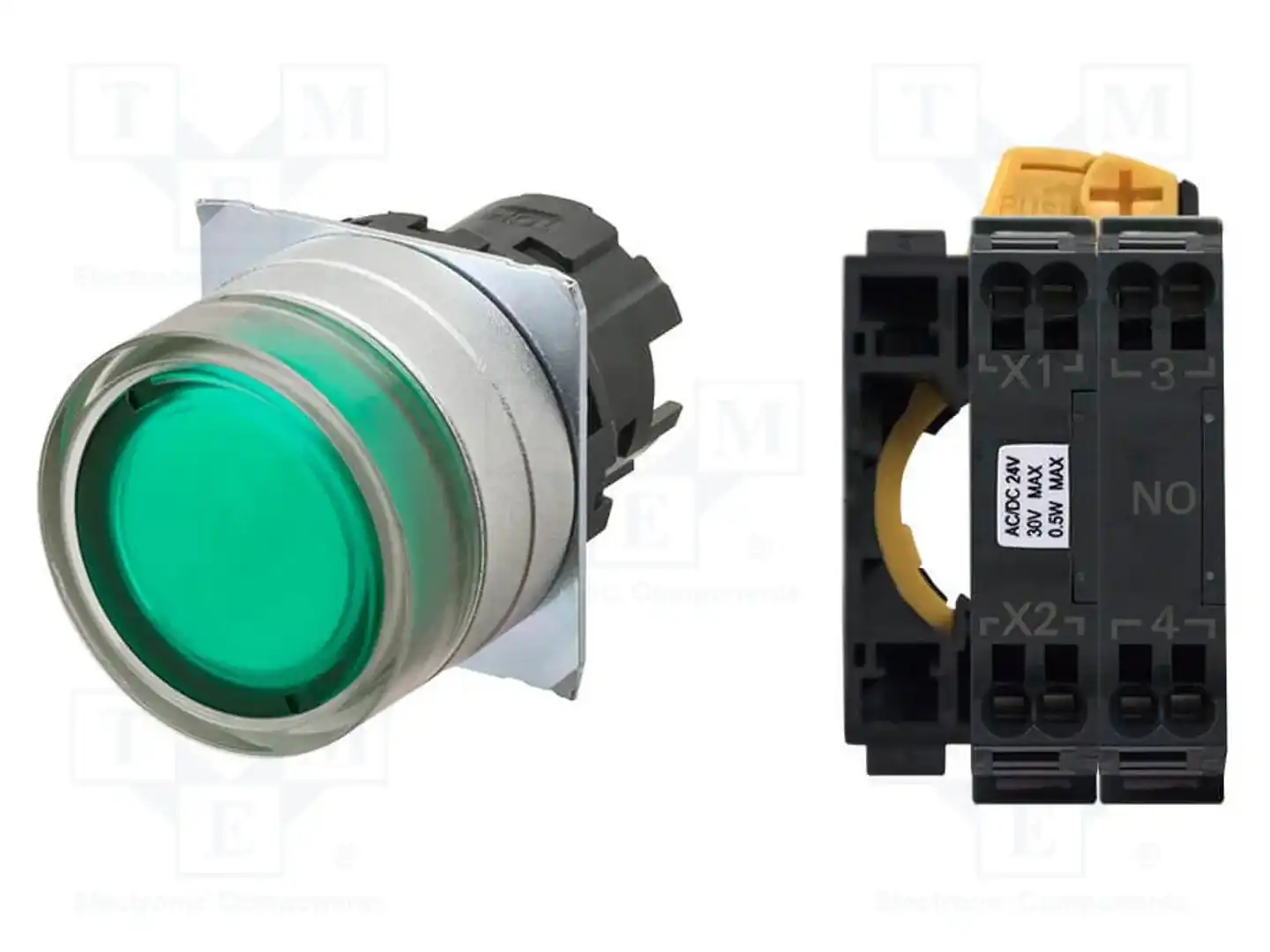 OMRON A22NL-MGM-TGA-P100-GC — Переключатели панельные стандартные 22мм