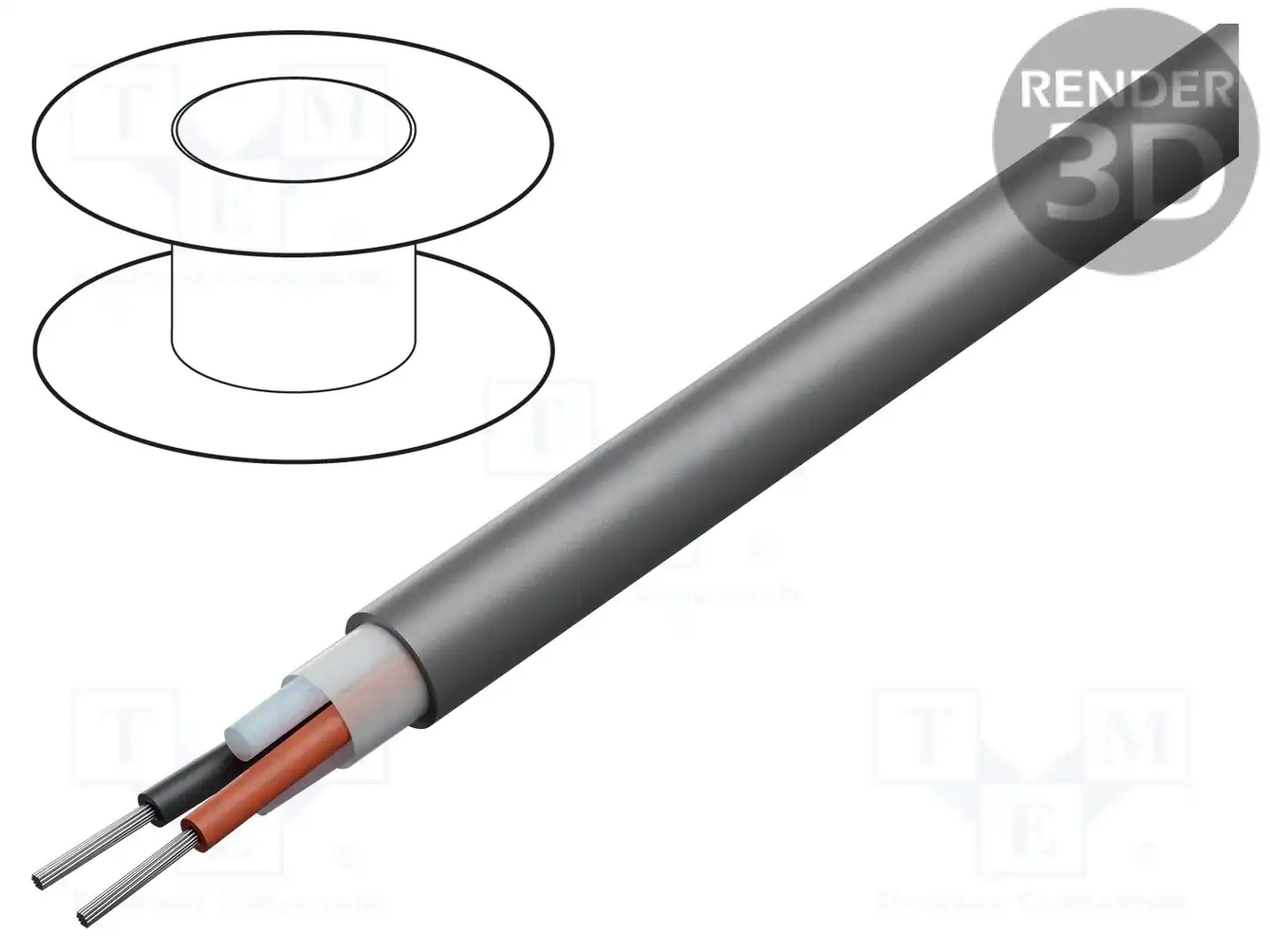 ALPHA WIRE 1131C SL005 — Провода многожильные неекранированные