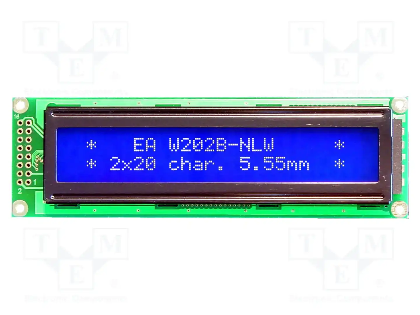 DISPLAY VISIONS EA W202B-NLW — Дисплеи LCD буквенно-цифровые