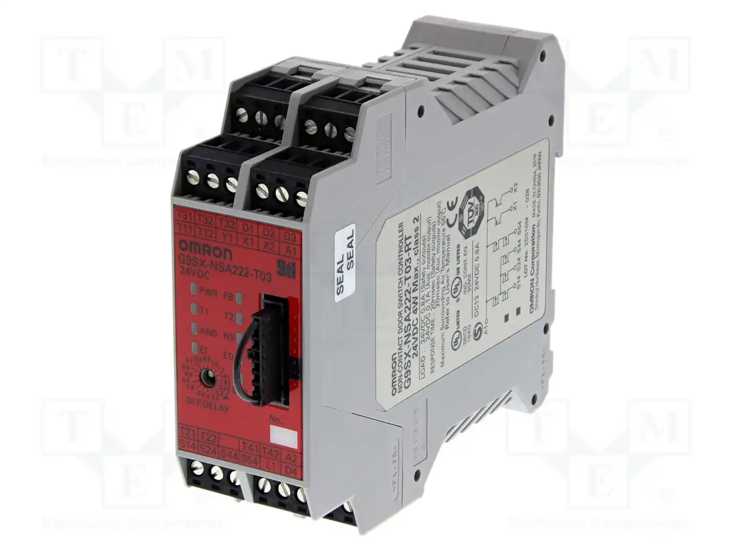 OMRON G9SX-NSA222-T03-RT DC24 — Выключат. безопасности - мод. управления