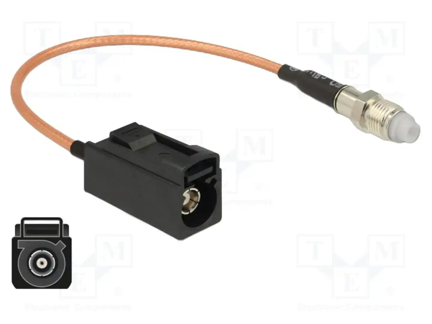 DELOCK 89680 — Кабели соединительные коаксиальные