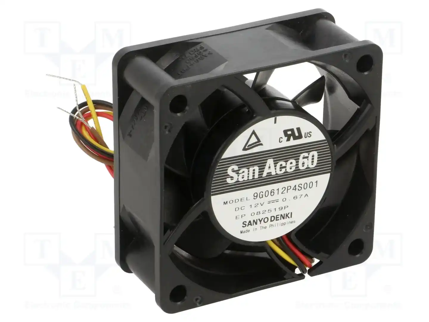 SANYO DENKI 9G0612P4S001 — Вентиляторы DC 12V