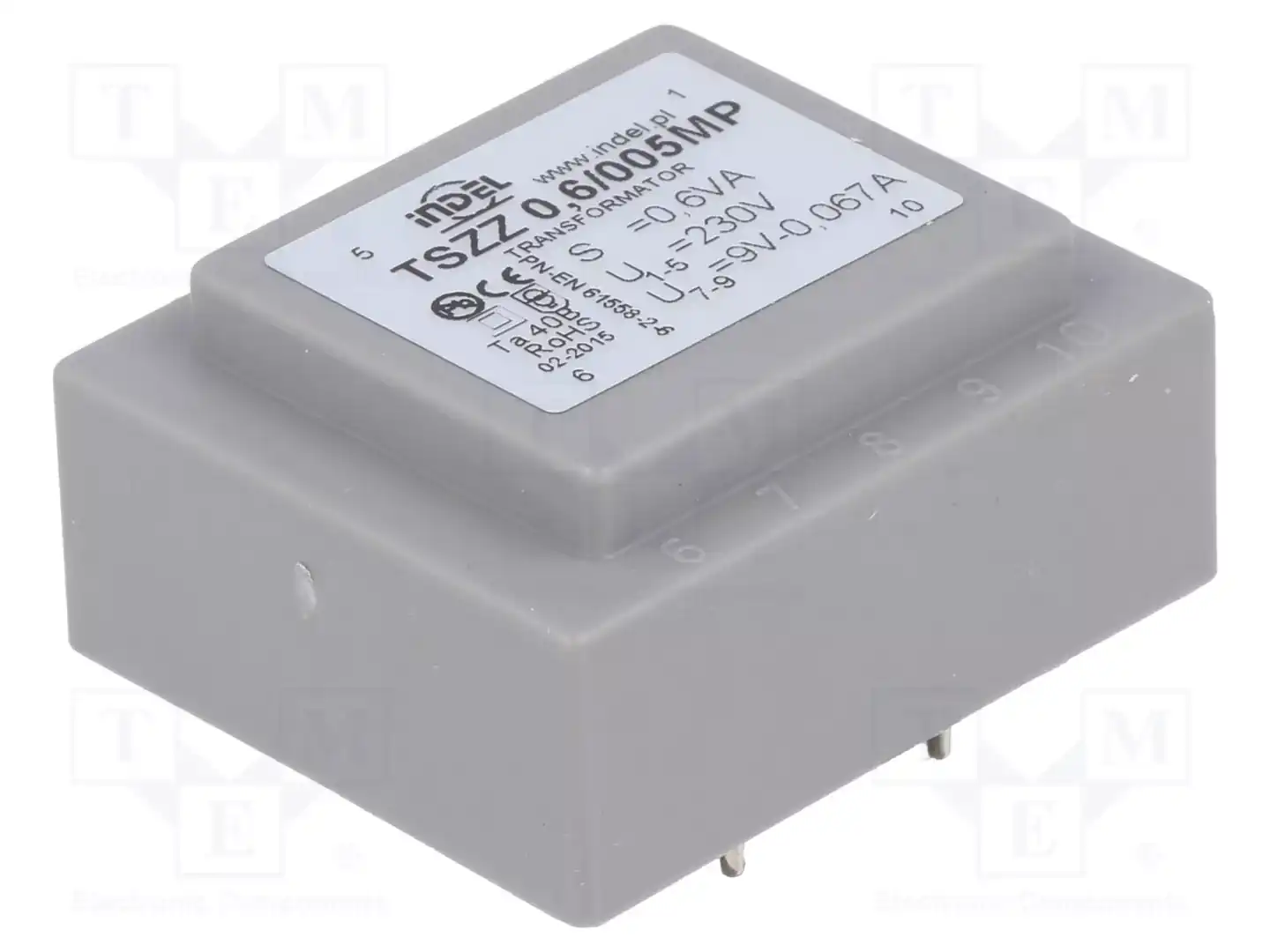INDEL TSZZ0.6/005MP — Трансформаторы PCB