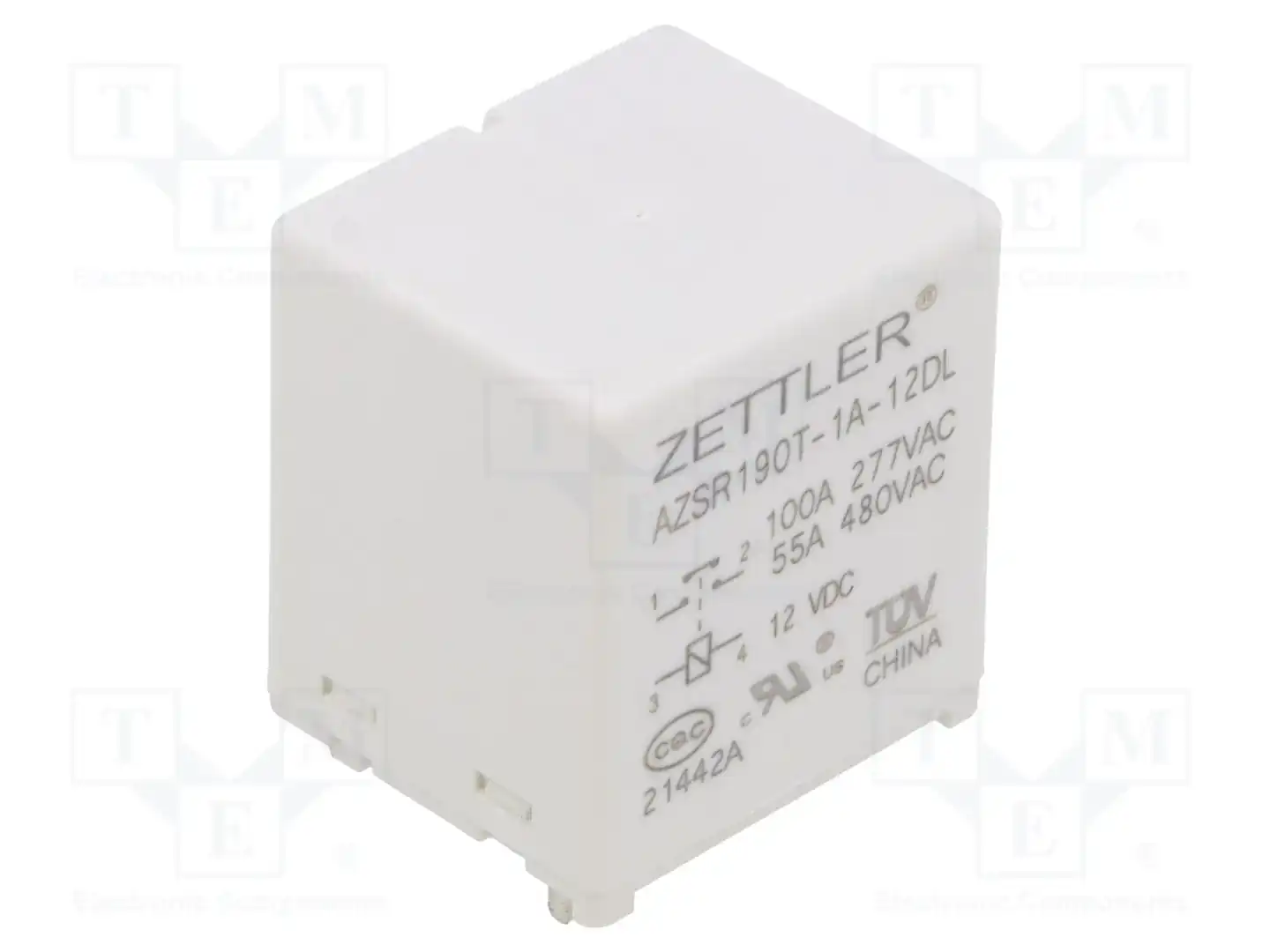 ZETTLER AZSR190T-1A-12DL — Электромагнитное реле мощности