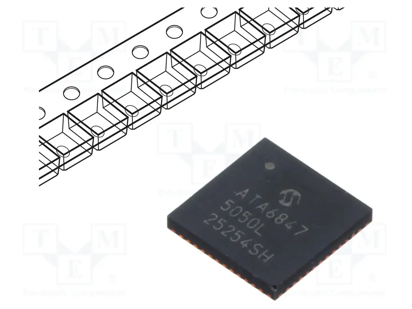 Microchip Technology ATA6847T-5050LH/ZWXVAO — Драйверы двигательные и ШИМ