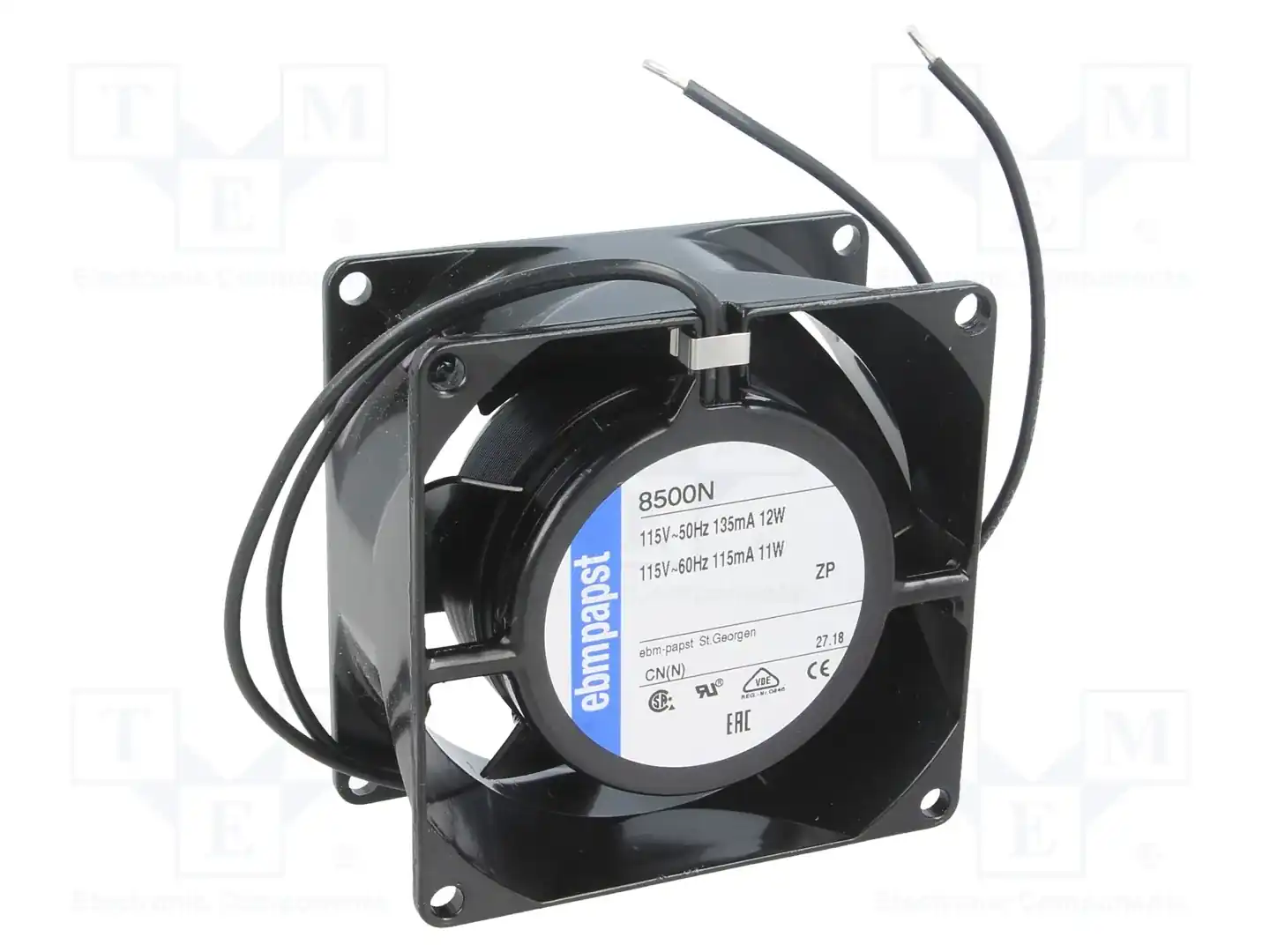 EBM-PAPST 8500N — Вентиляторы AC 115V