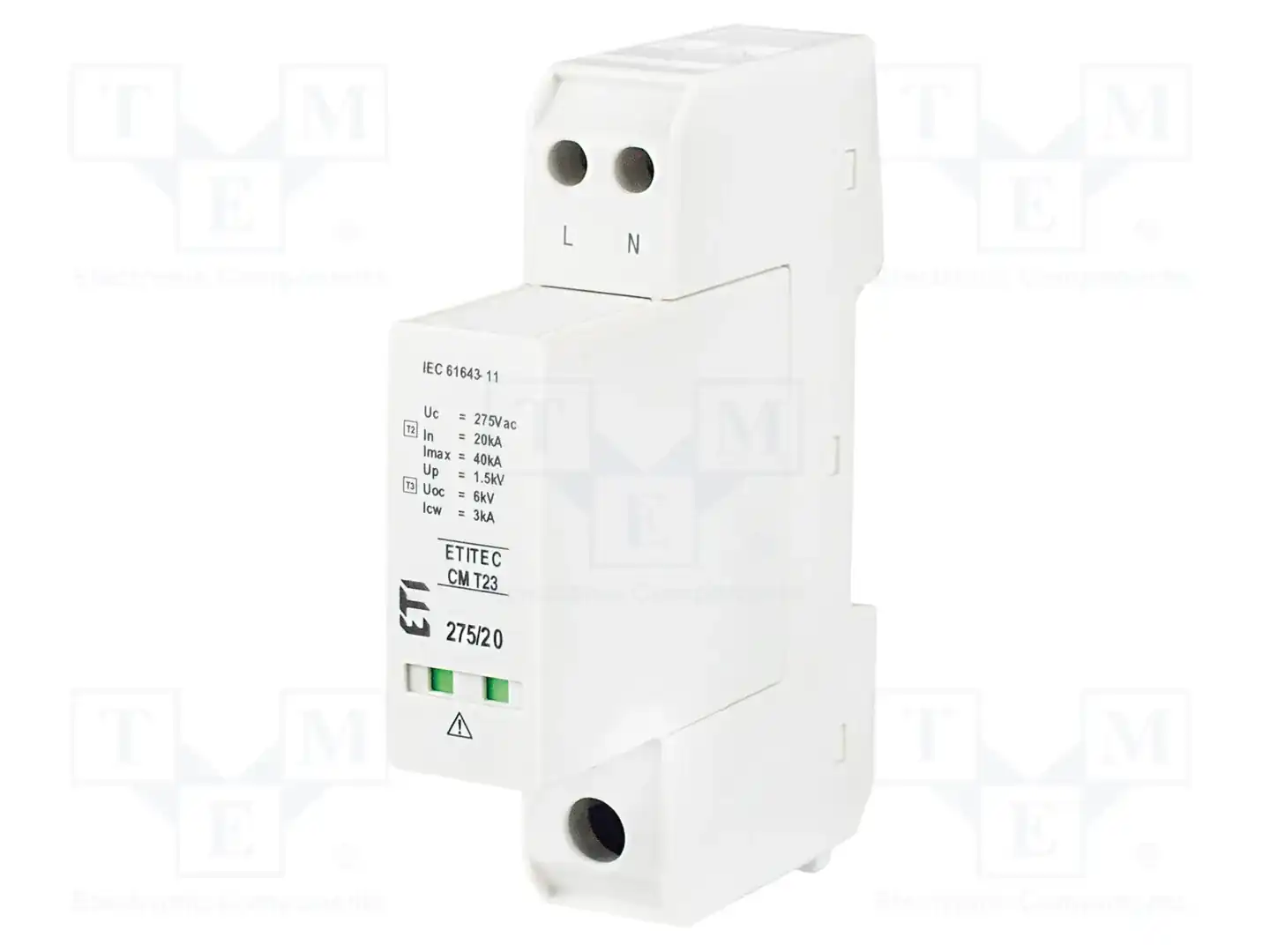 ETI POLAM ETITEC CM T23 275/20 2+0 — Ограничители перенапряжения