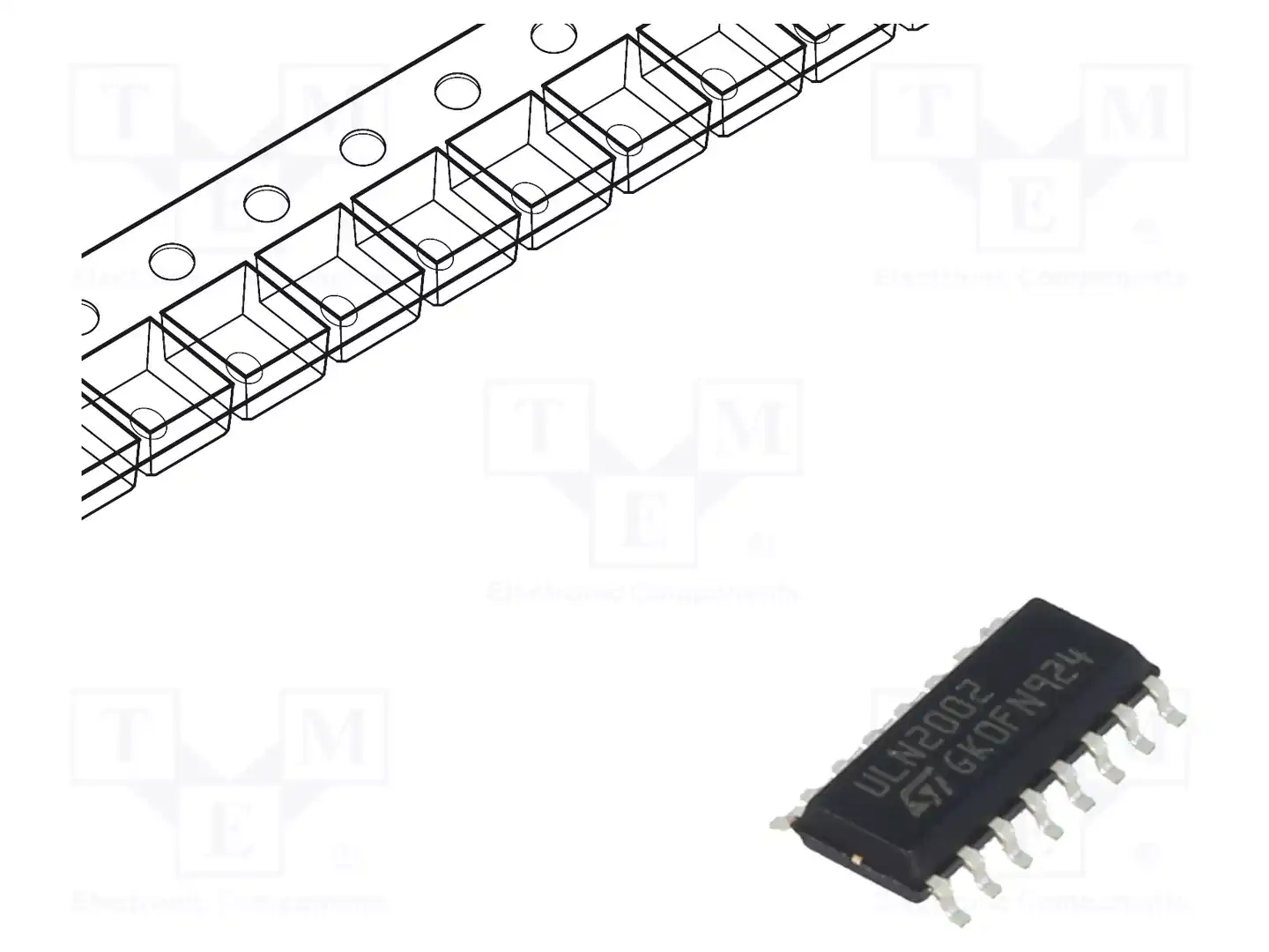 STMicroelectronics ULN2002D1013TR — Драйверы - микросхемы