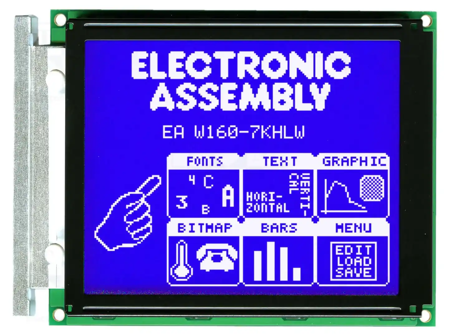 DISPLAY VISIONS EA W160-7KHLW — Дисплеи LCD графические