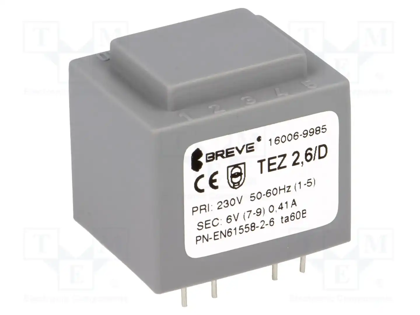 BREVE TUFVASSONS 16006-9985 — Трансформаторы PCB