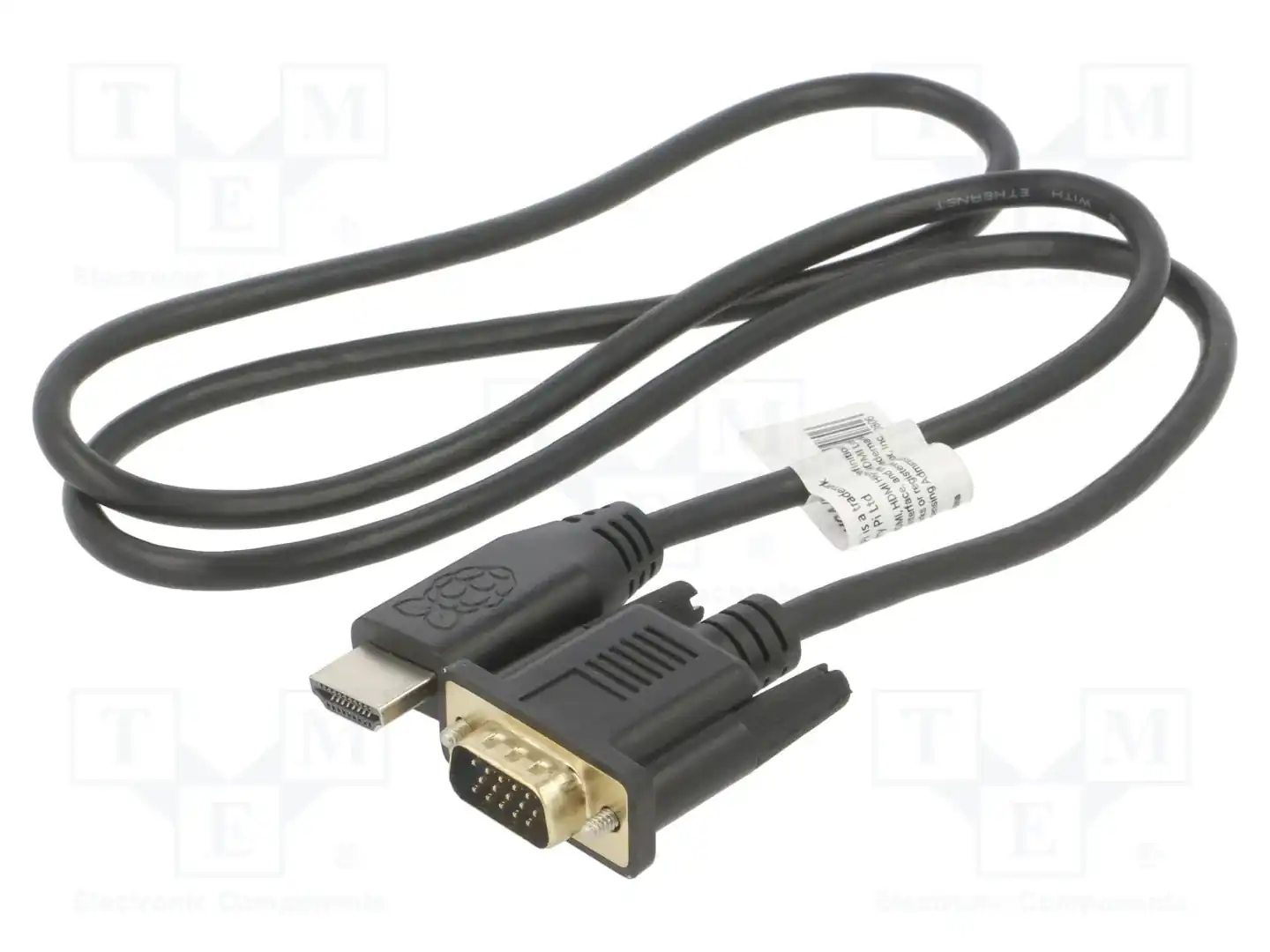 RASPBERRY PI HDMI TO VGA CABLE 1M BLACK 789-21060901 — аксессуары