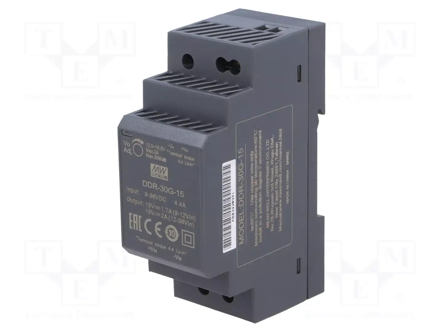 MEAN WELL DDR-30G-15 — Преобразователи DC/DC