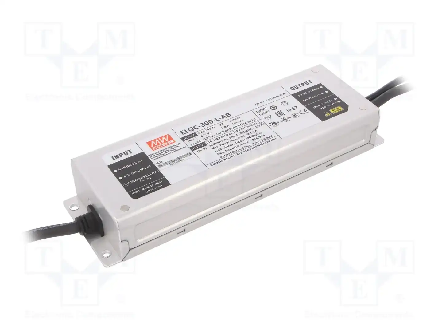 MEAN WELL ELGC-300-L-AB — Блоки питания для LED