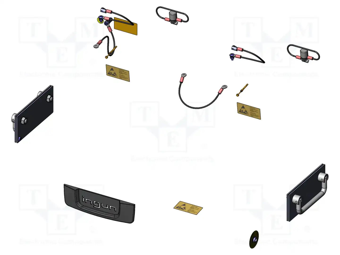 INGUN FB-ESD-MAXX13T — Испытательные приспособления и аксессуары