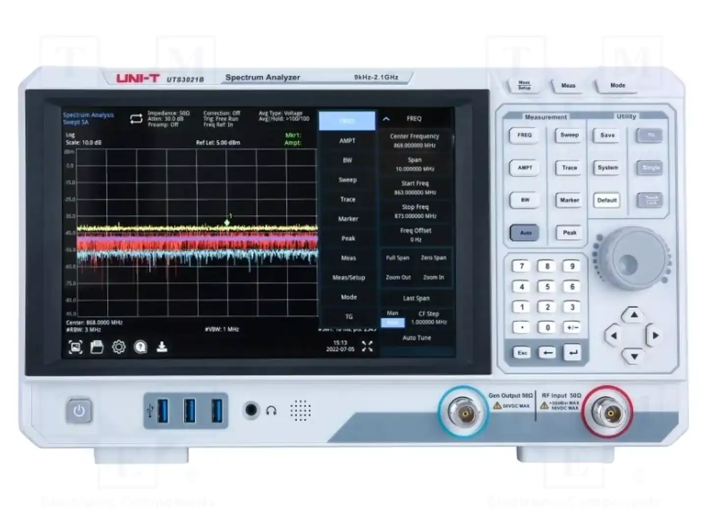 UNI-T UTS3021B — Анализаторы спектра
