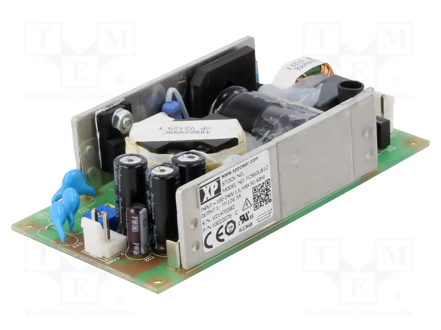 XP POWER FCS60US12 — Открытые блоки питания