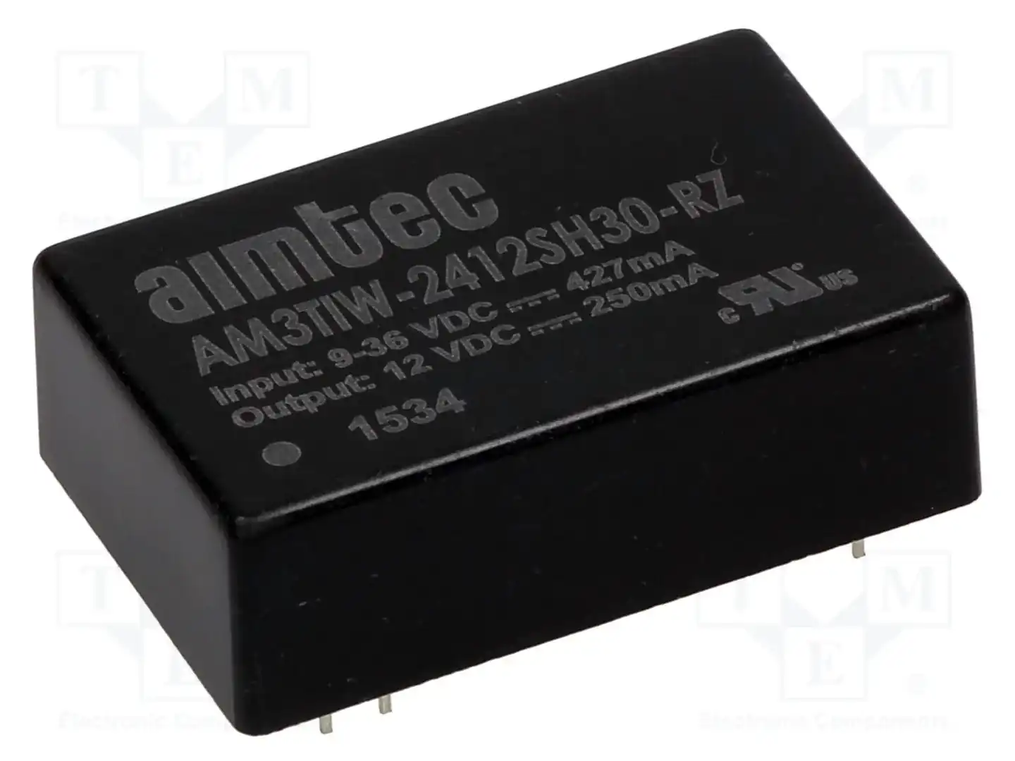 AIMTEC AM3TIW-2412SH30-RZ — Преобразователи DC/DC