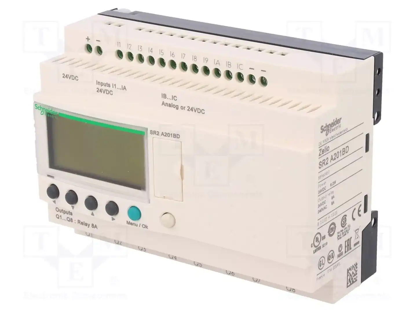 SCHNEIDER ELECTRIC SR2A201BD — Реле прогр. основные модули