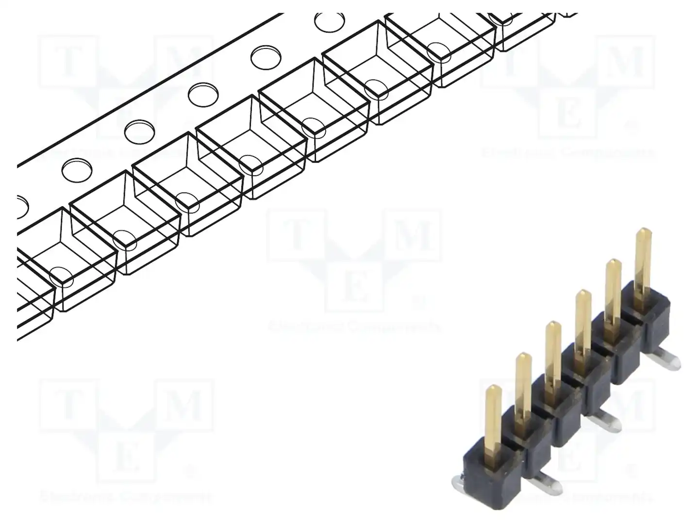 SAMTEC TSM-106-01-S-SV-P-TR — Разъeмы пластина - пластина