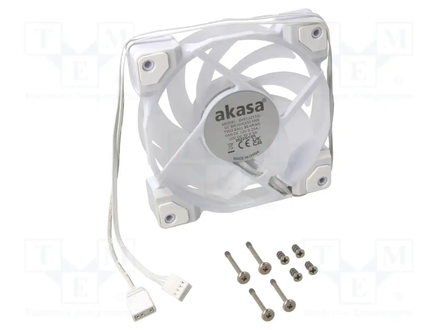 Akasa AK-FN111-WH — Вентиляторы DC 12V