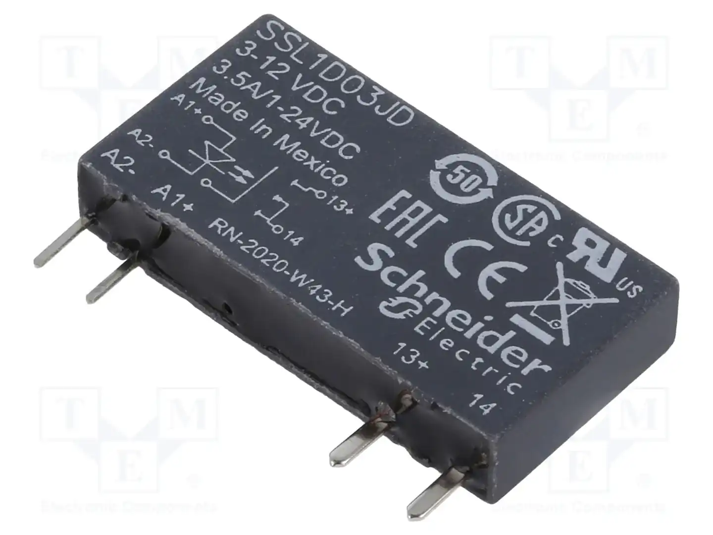 SCHNEIDER ELECTRIC SSL1D03JD — Реле SSR постоянного тока