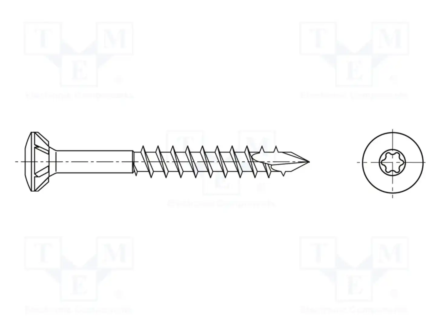 BOSSARD 3661610 — Шурупы
