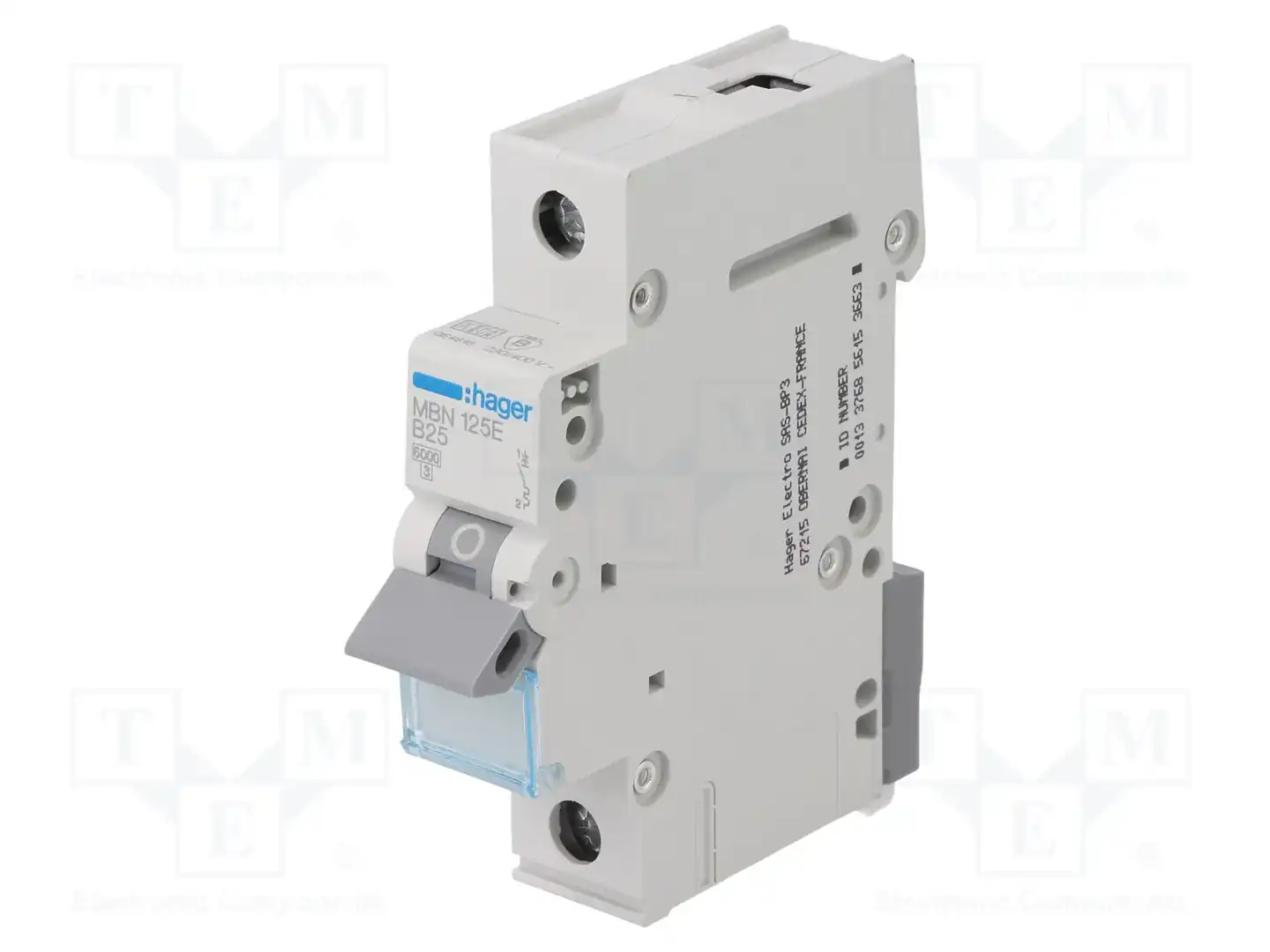 HAGER MBN125E — Выключатели максимального тока