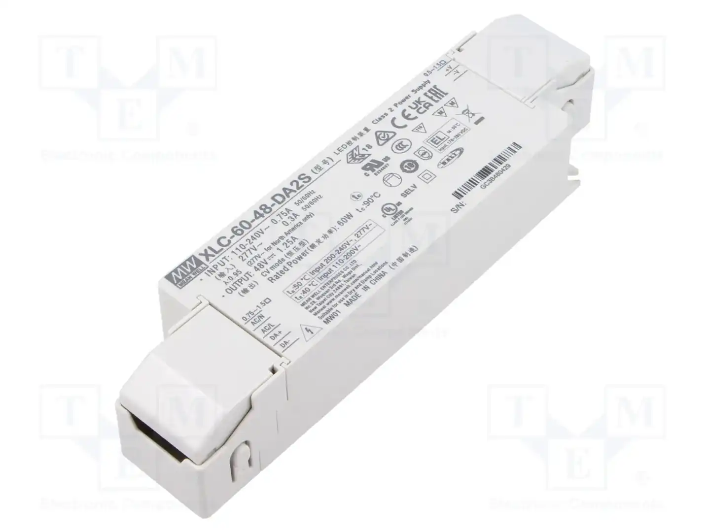 MEAN WELL XLC-60-48-DA2S — Блоки питания для LED