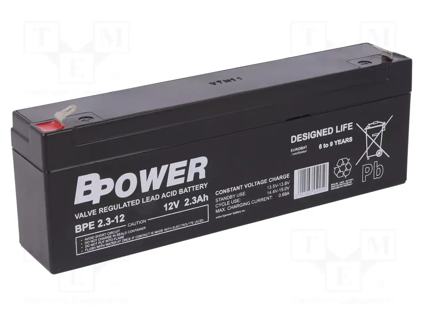 BPOWER BPE 2,3-12 — Аккумуляторы кислотные
