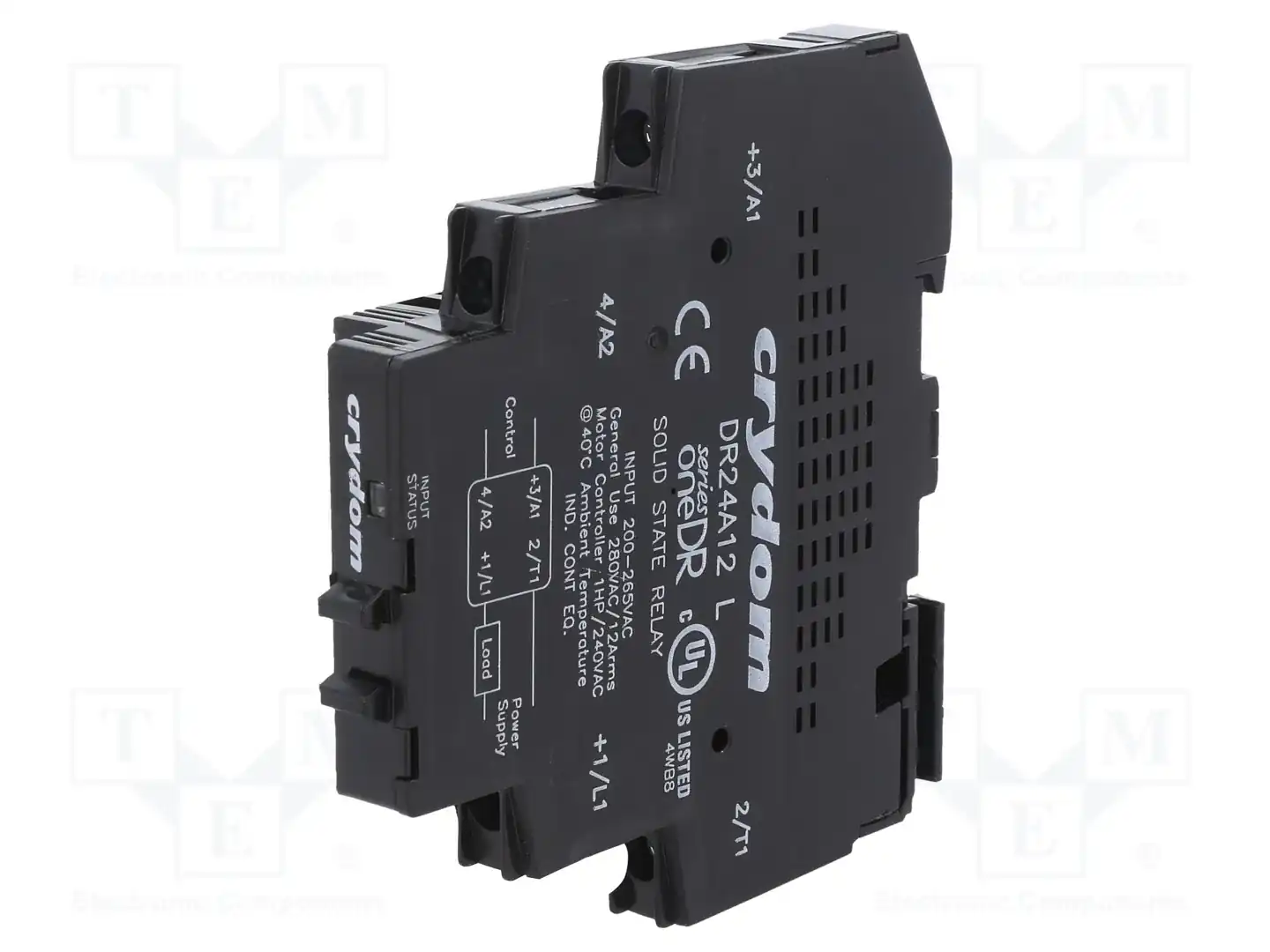 SENSATA / CRYDOM DR24A12 — Реле SSR однофазные