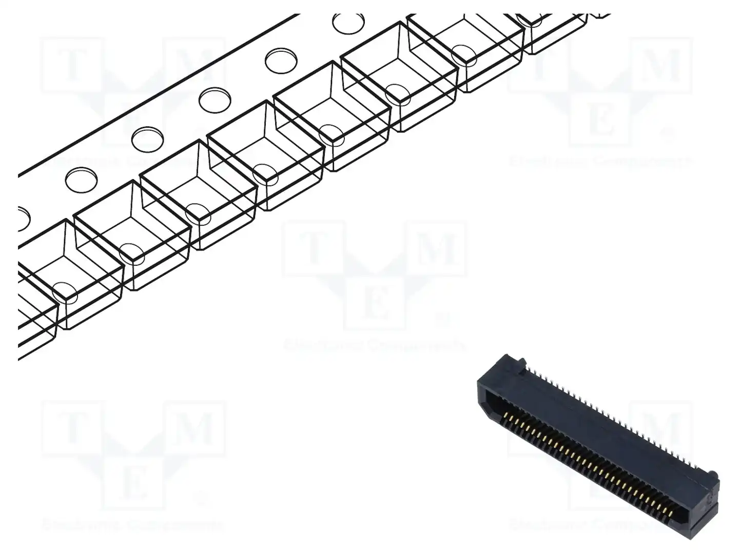 SAMTEC ERF8-030-05.0-S-DV-K-TR — Разъeмы пластина - пластина