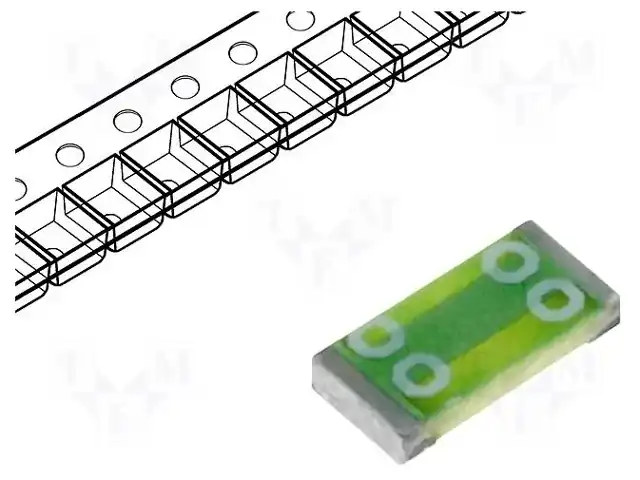 SCHURTER 3413.0326.11 — Предохранители SMD 1206 медленные