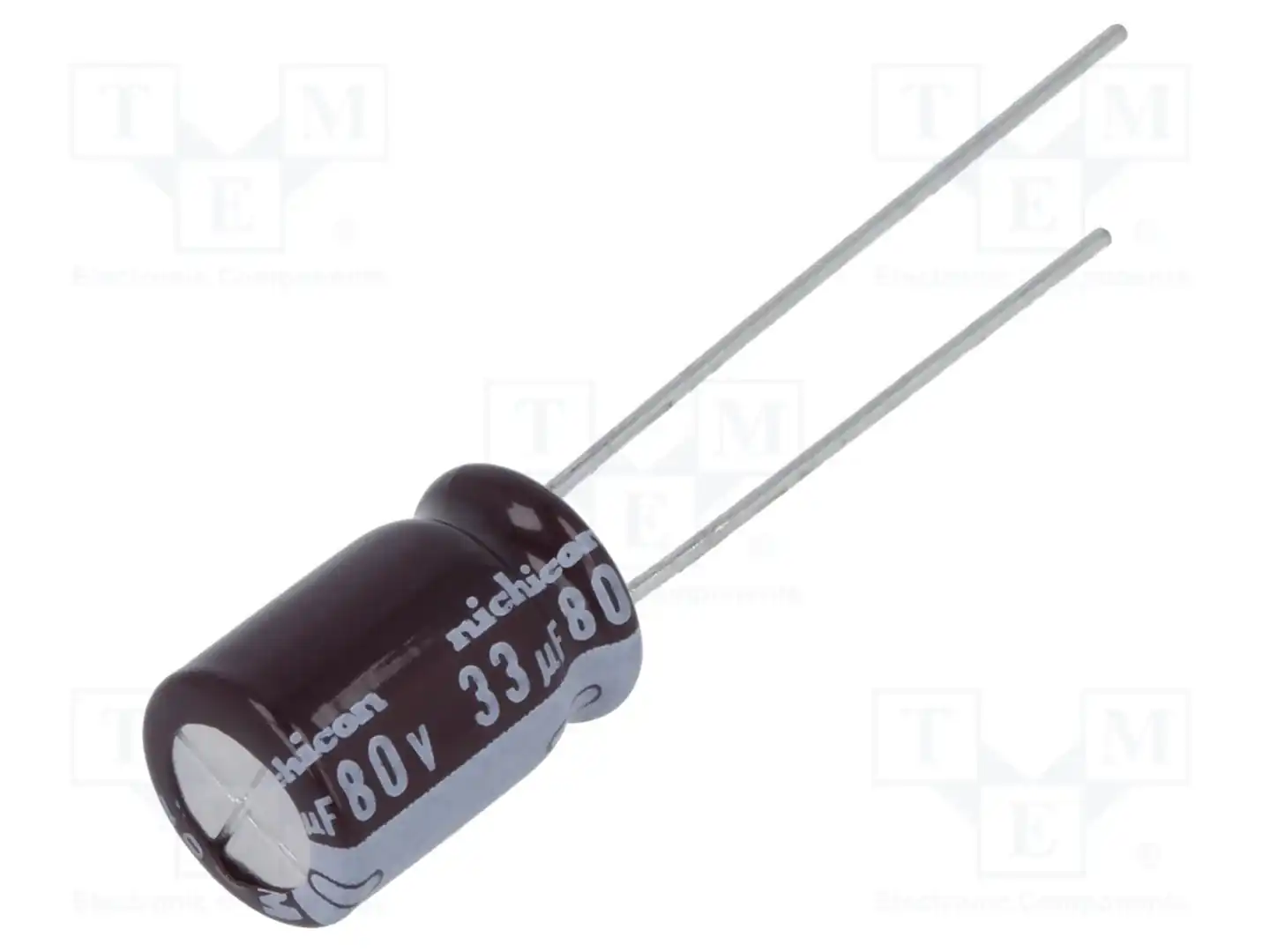 NICHICON UPM1K330MPD — Конденсаторы электролитические THT