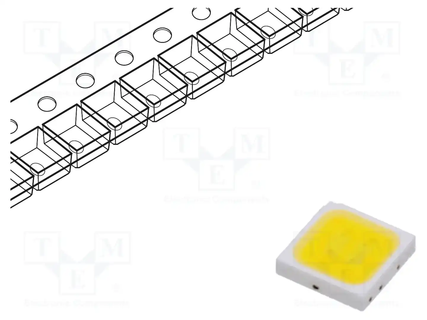 HONGLI ZHIHUI HL-EMC-3030D46W-2-S1-HR3-F — Светодиоды мощности белые - Emitter