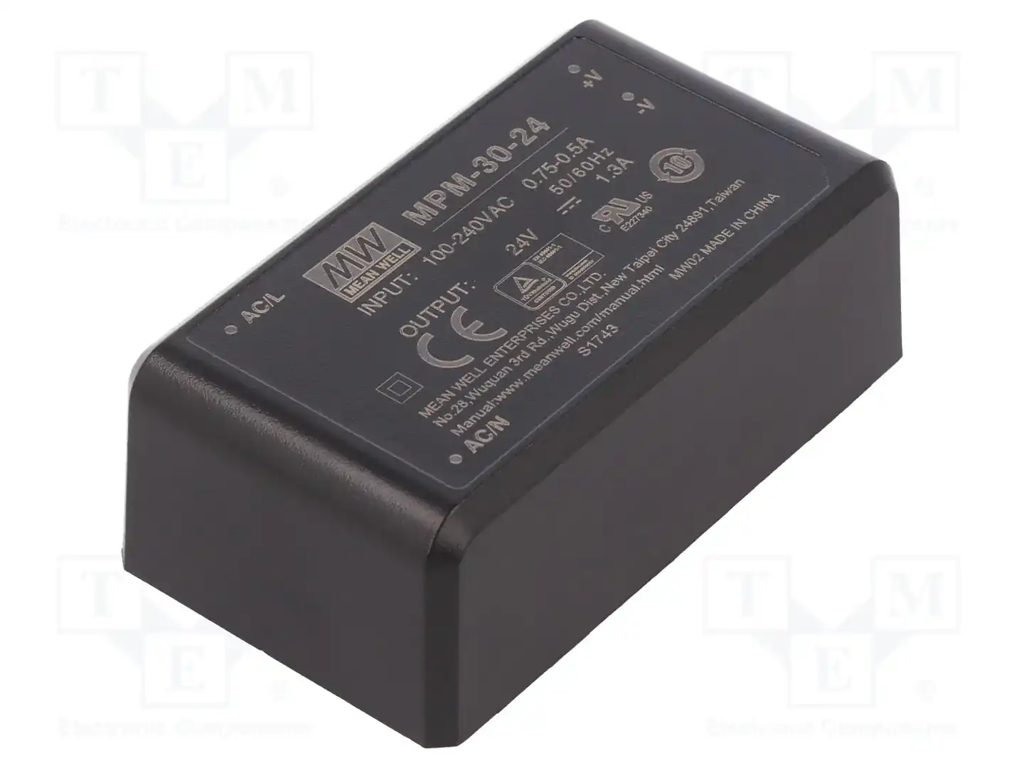 MEAN WELL MPM-30-24 — Преобразователи AC/DC для PCB