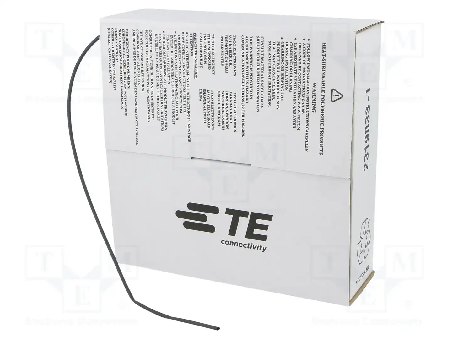 TE Connectivity CGPT-R-1.6-0 — Трубки термоусадочные